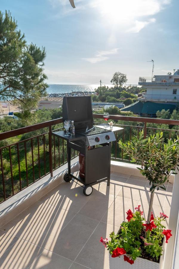 Dimi Seafront Apartment By Rentals Pro Services - Nea Moudania Eksteriør billede